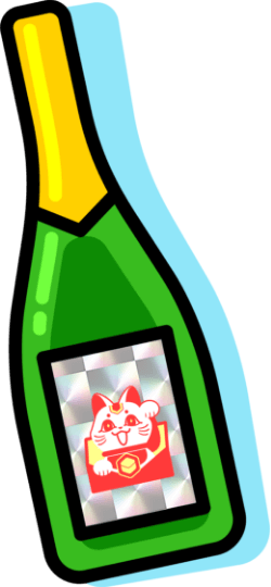 シャンパンラベル